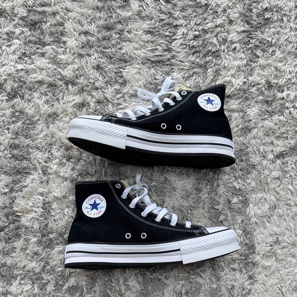 Converse Black High-Top Sneakers